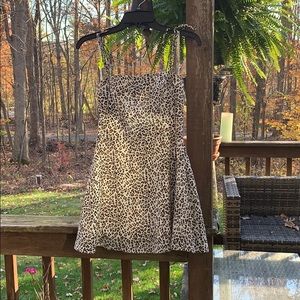 Princess Polly Cliff Leopard Mini Dress